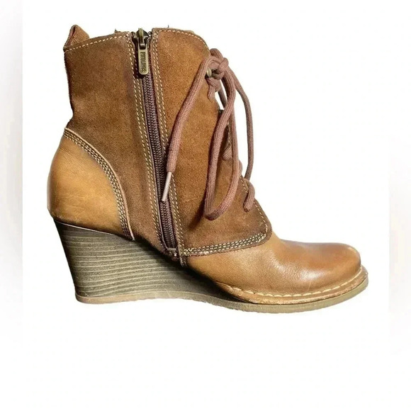 PIKOLINOS Leather Wedge Ankle Boot - Picture 3 of 11